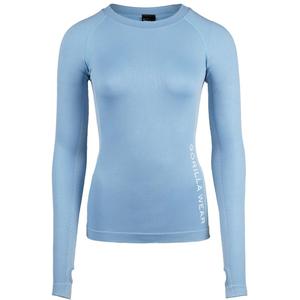 9160630010-maillot-manches-longues-sans-coutures-femme-gorilla-wear-selah-light-blue