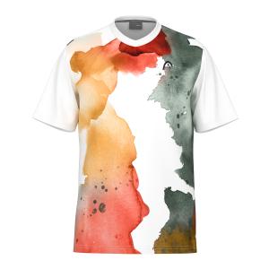 811564-xvoa-t-shirt-head-topspin-blanc-vert