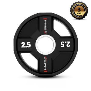 17-61-122-disque-de-musculation-polyurethane-hms-tpc05-olimpijski-noir-5-kg