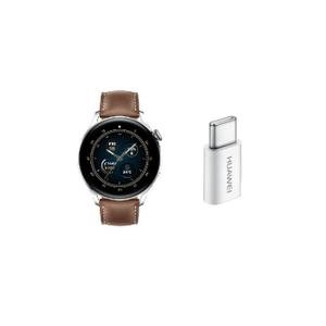 kt00488-montre-connectee-avec-adaptateur-5v2a-type-c-huawei-watch-3-classic-marron-tu