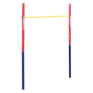 64000-barre-de-rotation-horizontale-hudora-fabian-rouge-bleu-jaune-154x123x5-cm