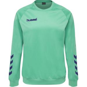 205875-6507-sweatshirt-enfant-hummel-hmlpromo-poly-vert-flash