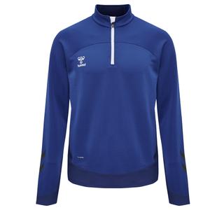 207404-7045-veste-de-survetement-semi-zippee-enfant-hummel-lead-blue