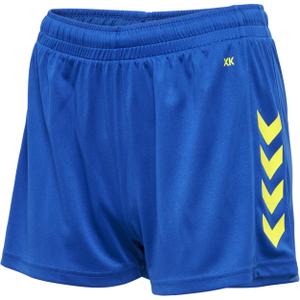 211468-8606-short-polyester-femme-hummel-core-xk-bleu
