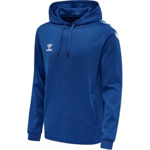 211482-7045-sweatshirt-a-capuche-polyester-hummel-core-xk-blue-blue