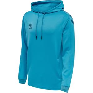 211482-8729-sweatshirt-a-capuche-polyester-hummel-core-xk-bleu
