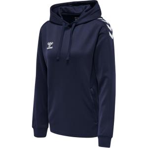 212649-7026-sweatshirt-a-capuche-polyester-femme-hummel-core-xk-marine