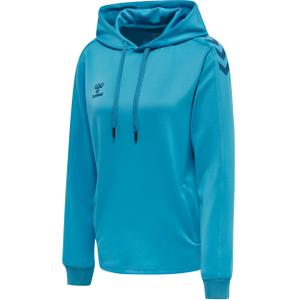 212649-8729-sweatshirt-a-capuche-polyester-femme-hummel-core-xk-blue-blue
