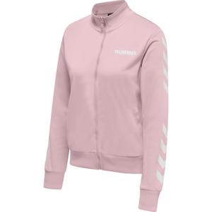 212696-3012-veste-de-survetement-zippee-femme-hummel-legacy-pink