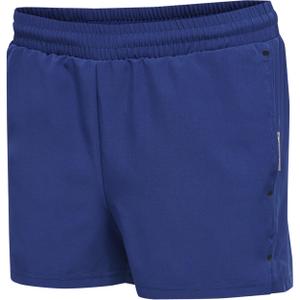 214799-8558-short-femme-hummel-move-grid-blue-blue-blue