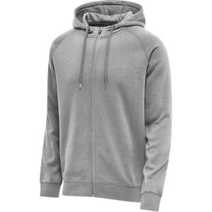 215089-2006-sweatshirt-a-capuche-zippe-hummel-red-classic-grey