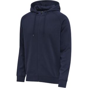 215089-7026-sweatshirt-a-capuche-zippe-hummel-red-classic-marine