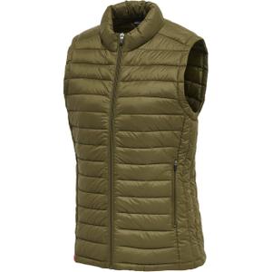 215214-6086-doudoune-sans-manches-femme-hummel-red-green
