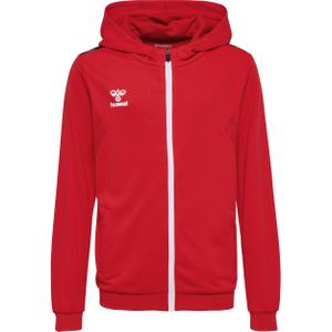 219980-3062-veste-de-survetement-a-capuche-zippe-polyester-enfant-hummel-authentic-red
