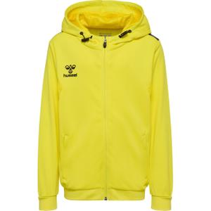 219980-5269-veste-de-survetement-a-capuche-zippe-polyester-enfant-hummel-authentic-yellow