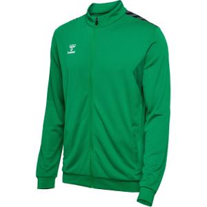 219982-6235-veste-de-survetement-zippe-polyester-hummel-authentic-green