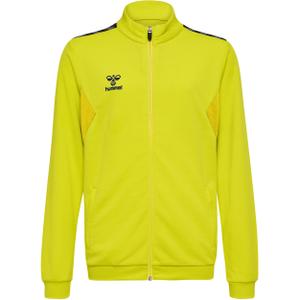 219983-5269-veste-de-survetement-zippe-polyester-enfant-hummel-authentic-yellow