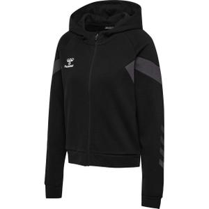 220305-2001-sweatshirt-a-capuche-zip-femme-hummel-travel-black