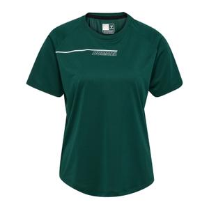 226888-6614-t-shirt-femme-hummel-hmlcourt-rain-forest