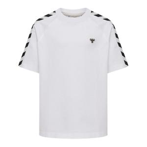 233142-9041-t-shirt-enfant-hummel-archive-loose-blanc-de-blanc