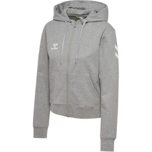 235117-2006-sweatshirt-a-capuche-zippe-femme-hummel-go-2-0-chevron-grey-melange