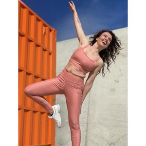 legrose-legging-femme-les-poulettes-fitness-rose-corail-rose-corail