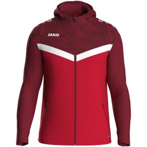 6824-e-103-veste-de-survetement-a-capuche-full-zip-enfant-jako-iconic-rouge-bordeaux