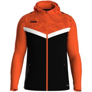 6824-e-807-veste-de-survetement-a-capuche-full-zip-enfant-jako-iconic-noir-orange-fluo