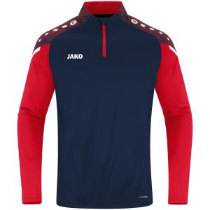 8622-u-909-veste-de-survetement-zippe-jako-performance-bleu-marine-rouge