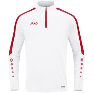 8623-e-004-veste-de-survetement-zippe-enfant-jako-power-blanc-rouge