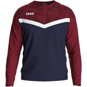 8824-u-901-sweatshirt-jako-iconic-bleu-marine-rouge