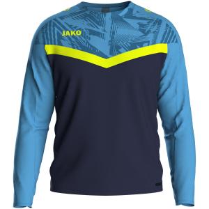 8824-u-914-sweatshirt-jako-iconic-bleu-marine-bleu-ciel-jaune-fluo