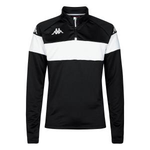 38111zw-a08-sweatshirt-kappa-dovare-black-white