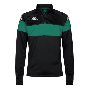 38111zw-a20-sweatshirt-kappa-dovare-black-green