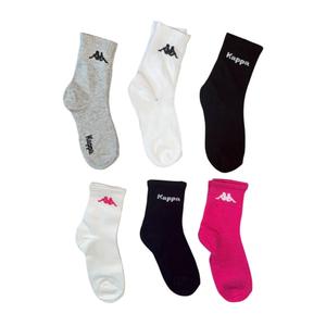 a005893-chaussettes-2-3-enfant-kappa-x3-marine-blanc-fuschia