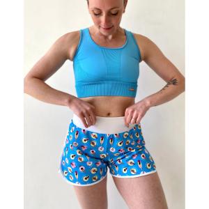 shonag-short-femme-les-poulettes-fitness-swimming-poule-motifs