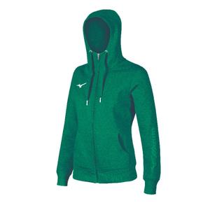 32ec970038-sweatshirt-a-capuche-femme-mizuno-team-fz-green