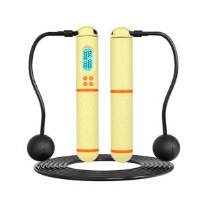 fit117-corde-a-sauter-sans-fil-digital-onamaste-jaune-tu