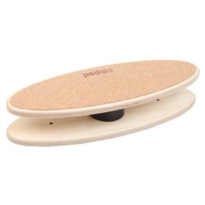 k8913-planche-d-equilibre-pedalo-whirligig-with-cork-coating-natural-35x12x7-cm