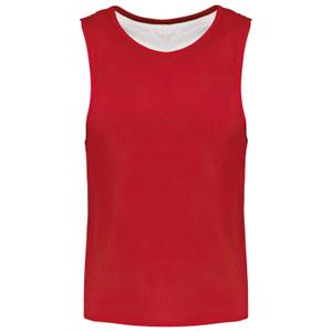 pa042-sportyred-white-chasuble-reversible-proact-sporty-red-white