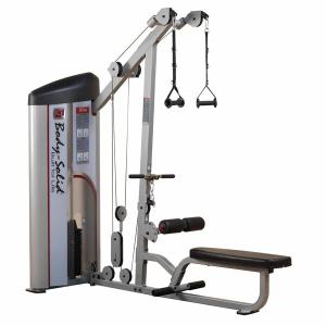 s2lat-2-appareil-de-musculation-rangee-proclubline-series-ii-lat-pull-pile-de-poids-105-kg-gris-noir-221-7x84-4x219-8-cm
