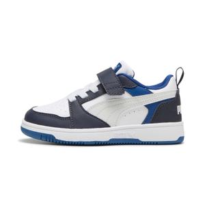 397419-28-baskets-enfant-puma-rebound-v6-lo-ac-plus-ps-white