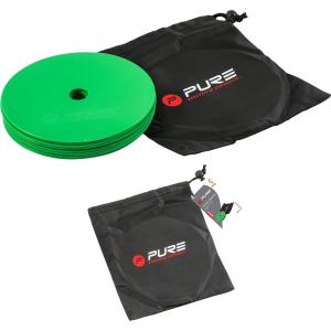 p2i202420-lot-de-10-marqueurs-plats-training-pure2improve-vert-tu