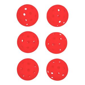 p4f200120-balle-pickleball-outdoor-pure4fun-x6-red-72-mm