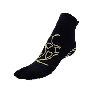 pfcspi1fnemora-chaussettes-r-evenge-pilates-1-finger-nero-oro-m-38-41