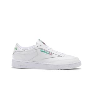 chaussures-reebok-club-c85-blanc-vert