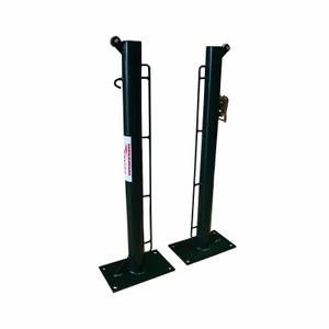 0012323-lot-de-2-poteaux-de-tennis-fixes-avec-bases-a-visser-softee-equipment-noir-o80-mm