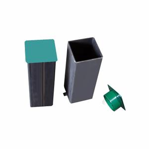 0012356-jeu-de-pots-avec-couvercle-pour-poteaux-fixe-section-carree-softee-equipment-gris-vert-tu