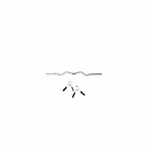 0024491-barre-de-musculation-avec-fixations-softee-argente-tu