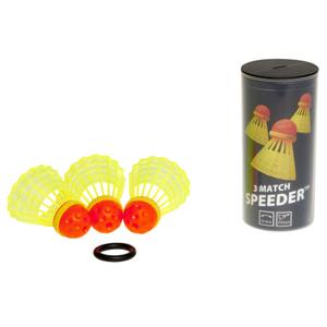 d6925-volant-speedminton-speeder-tube-match-jaune-rouge-tu